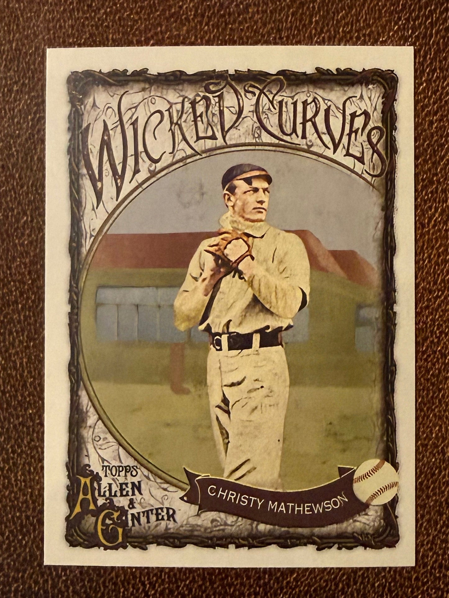 Christy Mathewson - 2025 Allen & Ginter - Wicked Curves - Giants