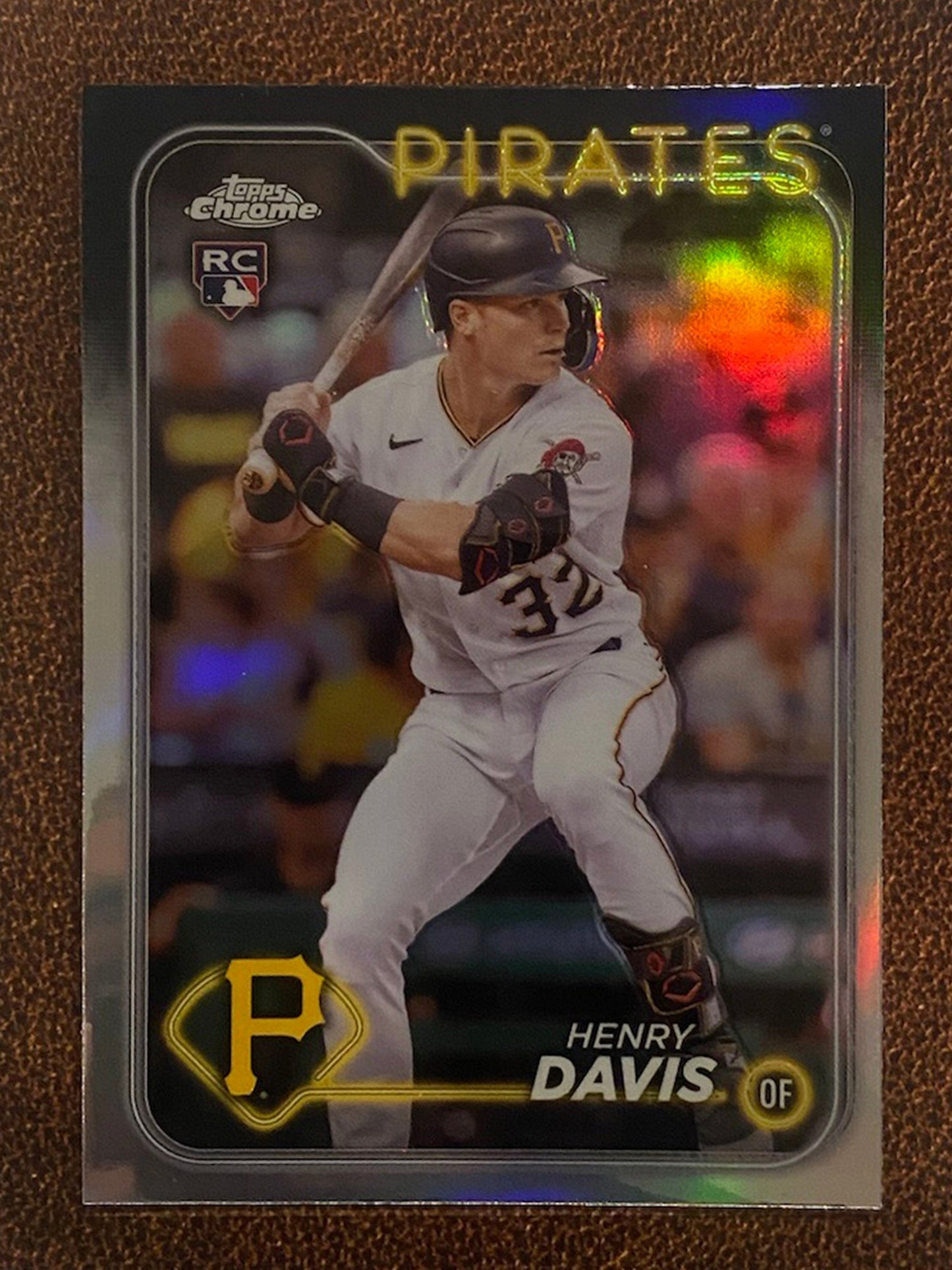 Henry Davis - 2024 Topps Chrome - Refractor - Pirates