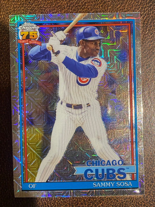Sammy Sosa - 2026 Topps Series 1 - Mojo Refractor - Cubs
