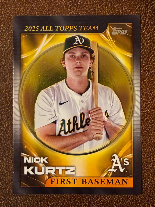 Nick Kurtz - 2026 Topps Series 1 - All Topps Team Insert - Athletics