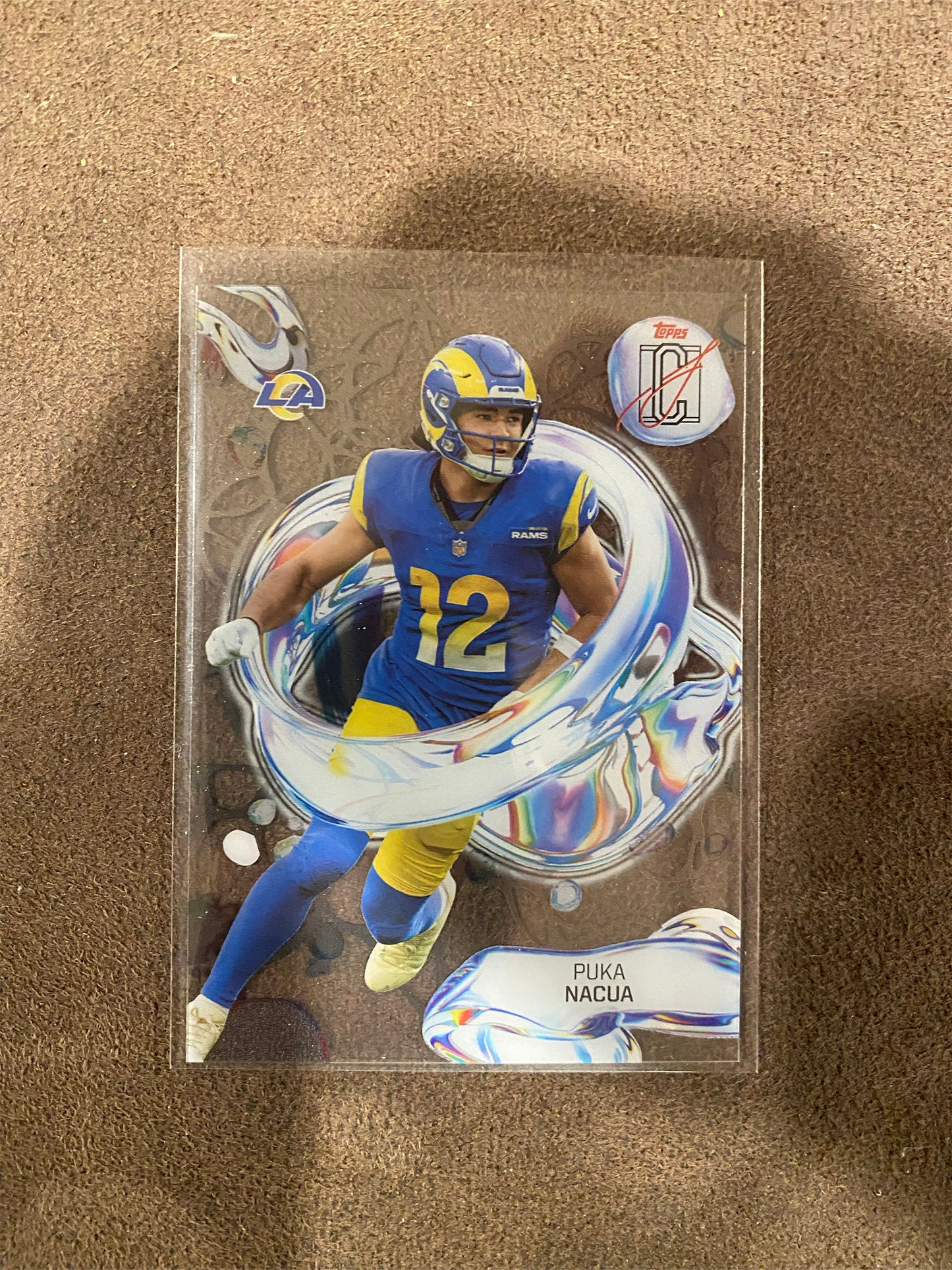 Puka Nacua - 2025 Topps Signature Class - Fluidity SSP - Rams