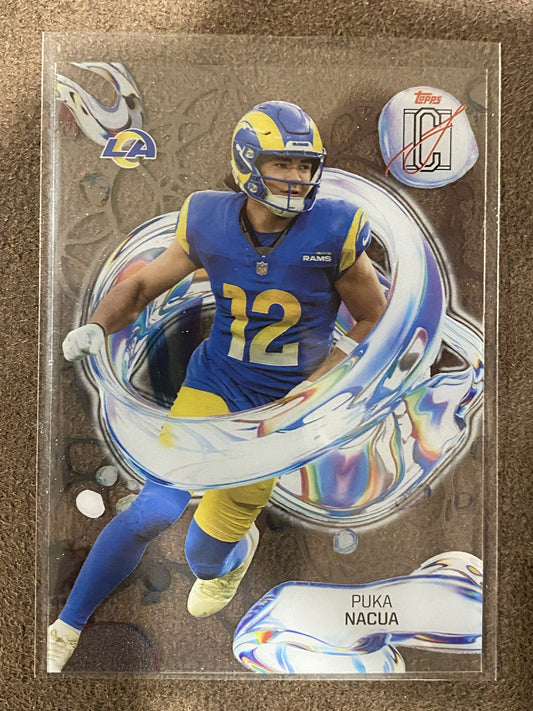 Puka Nacua - 2025 Topps Signature Class - Fluidity SSP - Rams