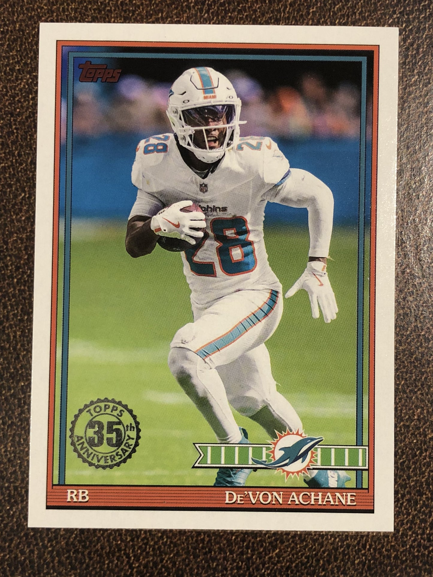De'Von Achane - 2026 Topps Flagship - 1991 Insert - Dolphins
