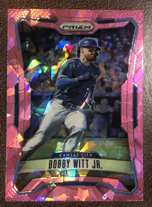 Bobby Witt Jr. - 2026 Panini Prizm - Pink Ice - Royals