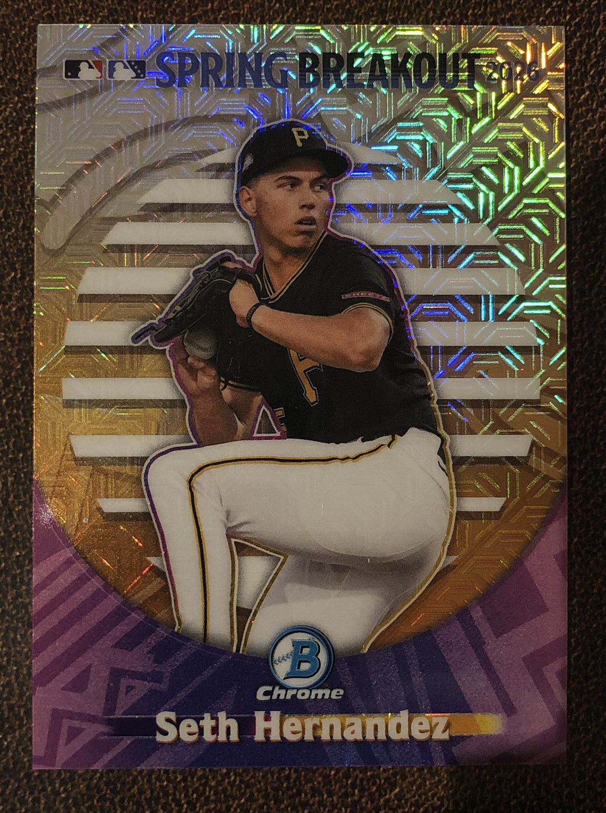 Seth Hernandez - 2026 Bowman Chrome - Spring Breakout MOJO - Pirates