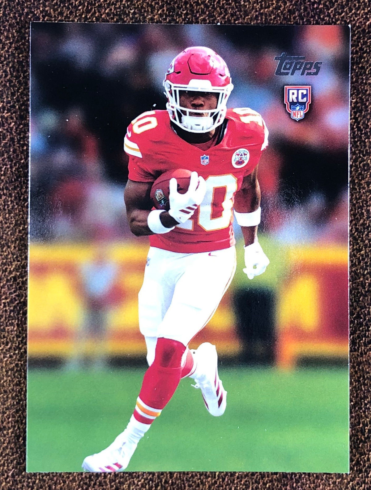 Emmett Johnson - 2026 Topps Flagship - True Photo Variation SSP (*Corner Issue*) - Chiefs