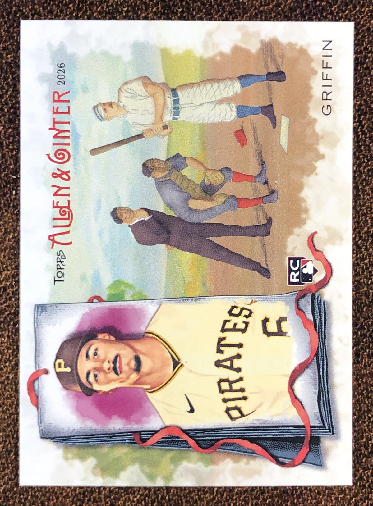 Konnor Griffin - 2026 Topps Allen & Ginter - N43 Insert - Pirates