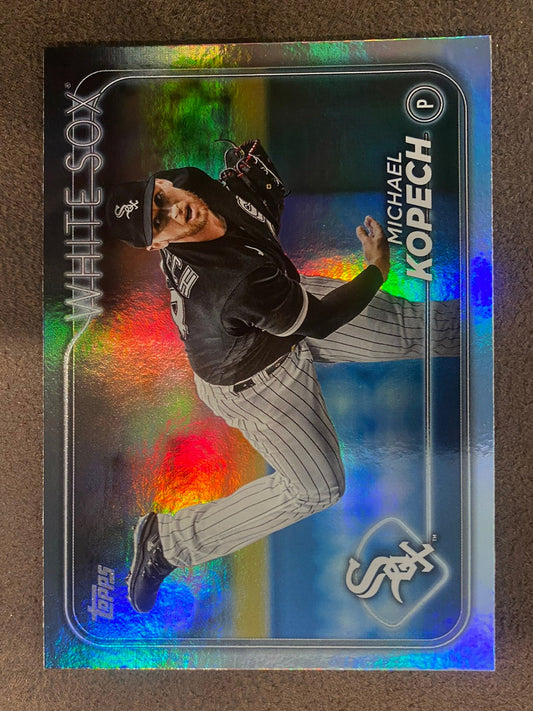 Michael Kopech - 2024 Topps Series 1 - Rainbow Foil - White Sox