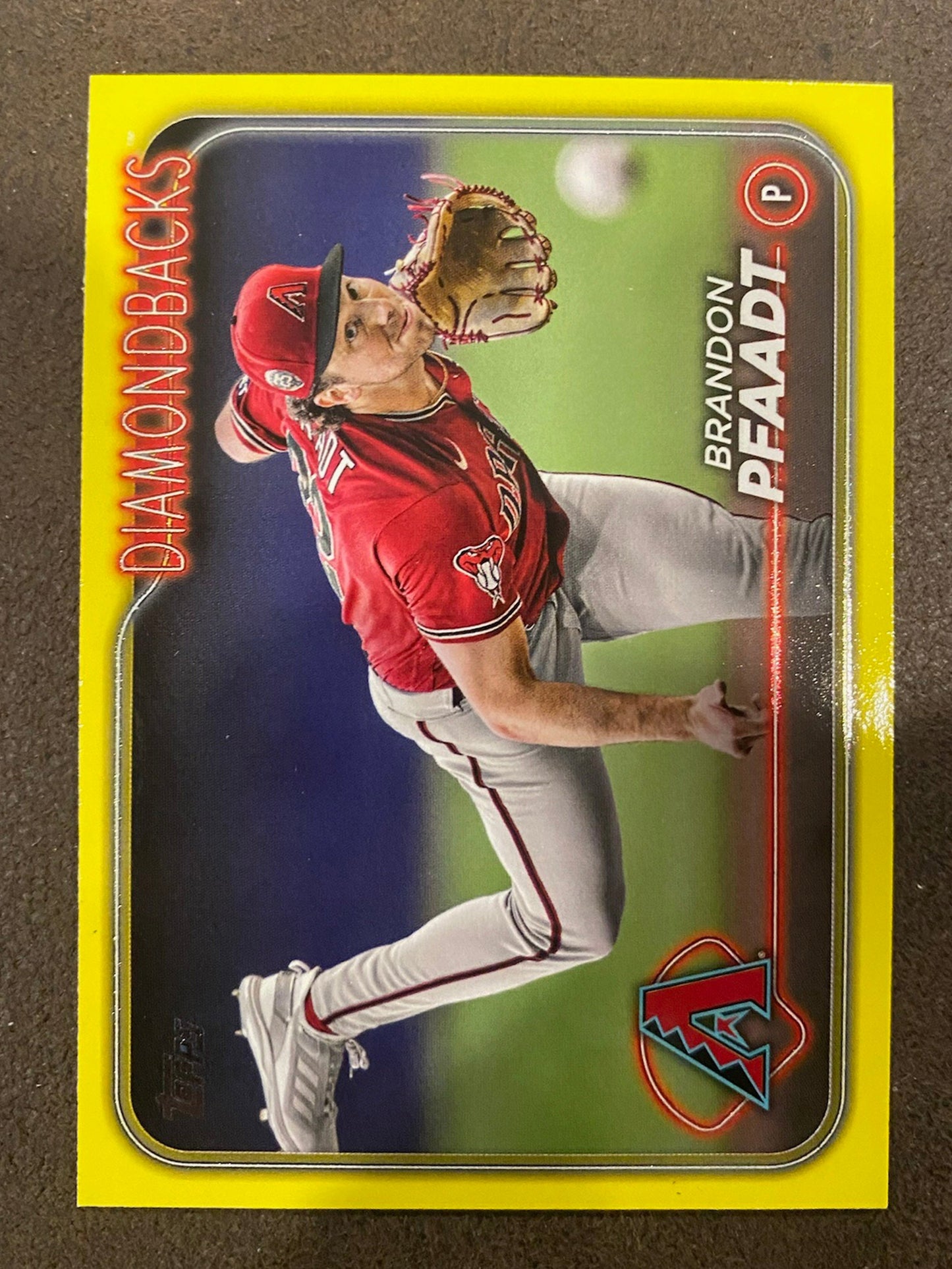 Brandon Pfaadt - 2024 Topps Series 2 - Yellow Parallels - Diamondbacks