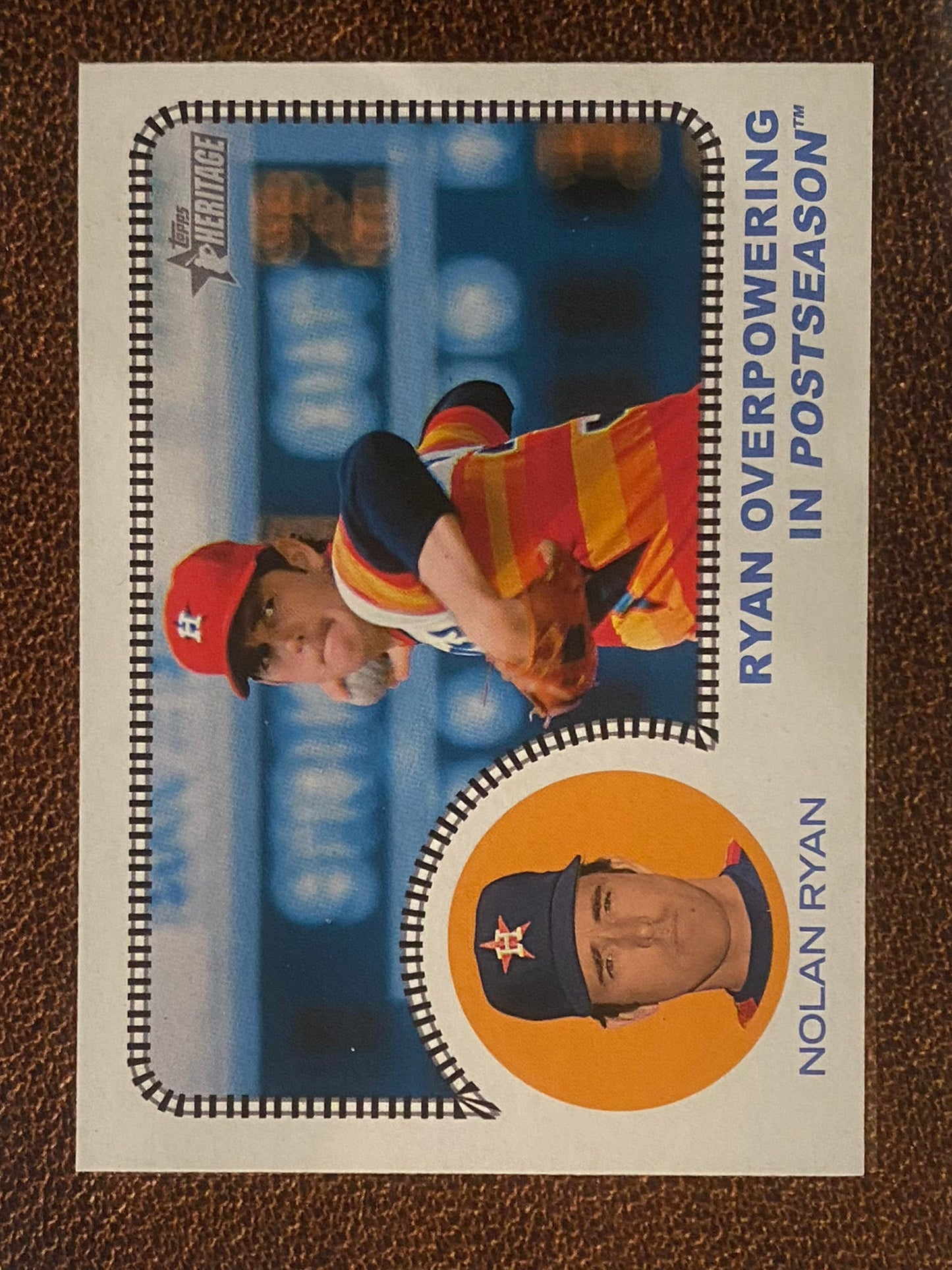 Nolan Ryan - 2022 Topps Heritage High Number - All Aboard (AA-8) - Astros