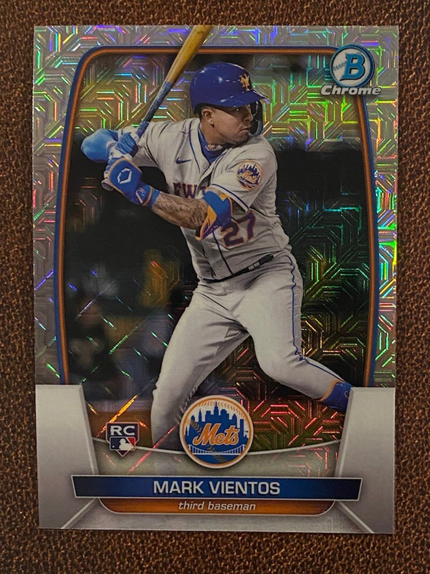 Mark Vientos - 2023 Bowman - Mega Box Mojo Refractor - Mets