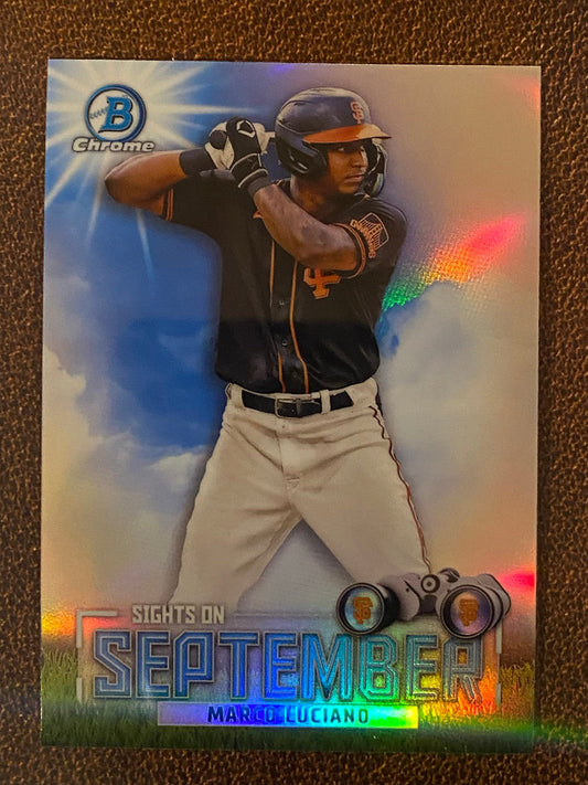 Marco Luciano - 2023 Bowman - Sights on September - Giants