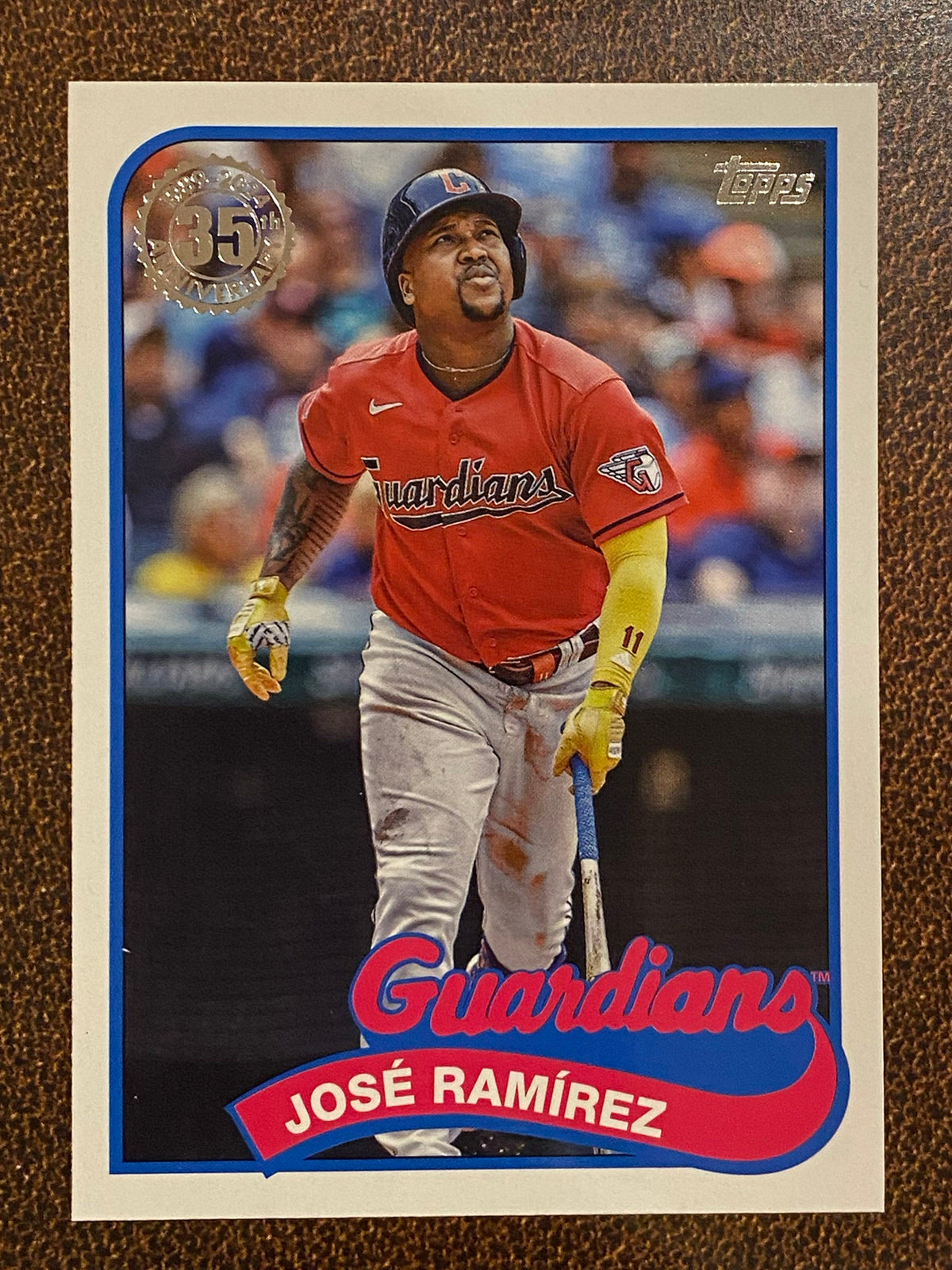 Jose Ramirez Rookie Card Jose Ramirez - 2024 Topps Series1 - 1989 Inserts - Guardians – Western ...