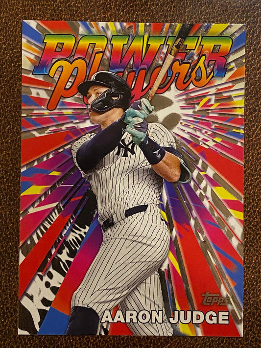 Aaron Judge - 2025 Topps Series 1 - Power Players - Yankees