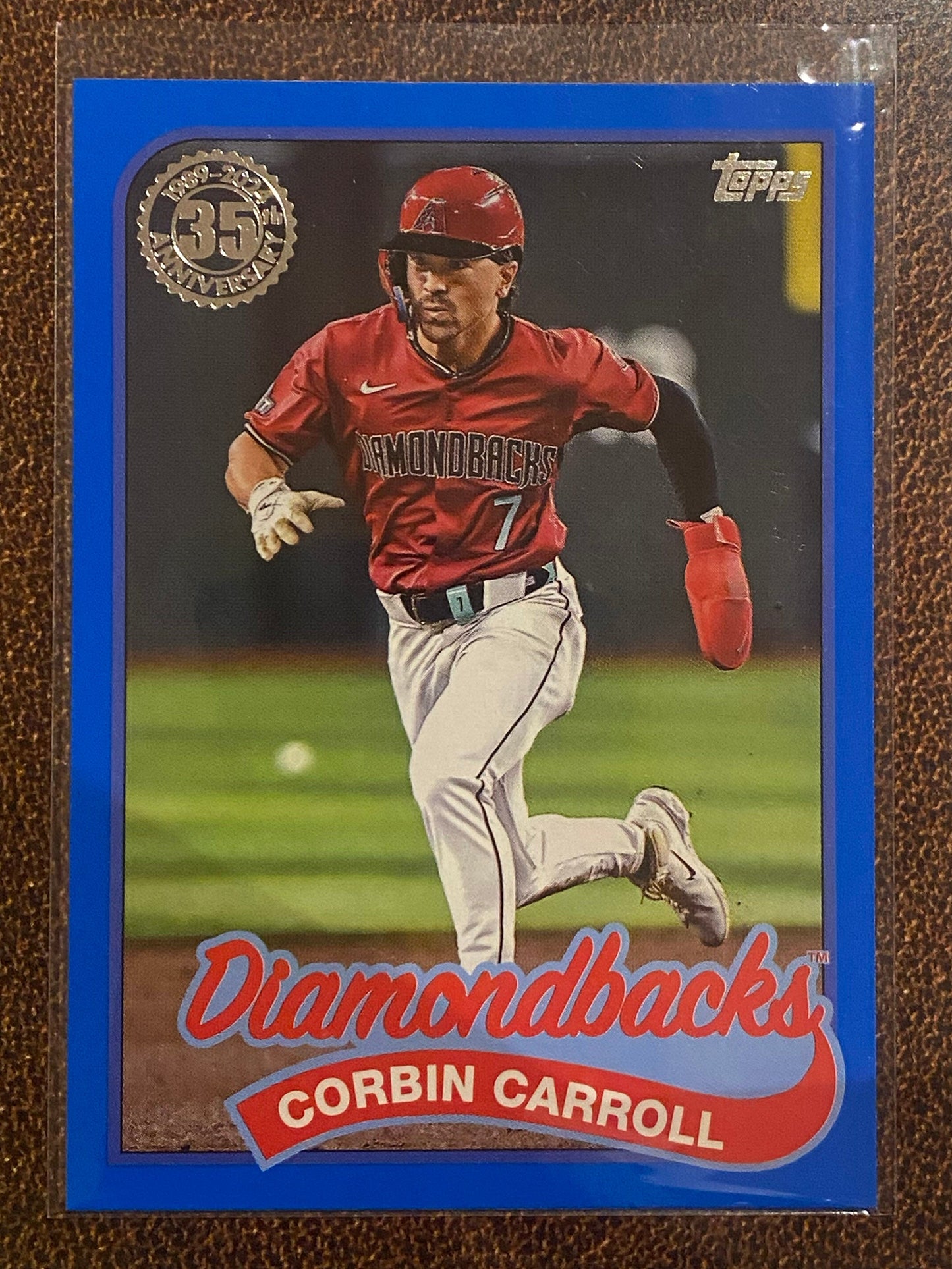 Corbin Carroll - 2024 Topps Update - 1989 BLUE parallel - Diamondbacks
