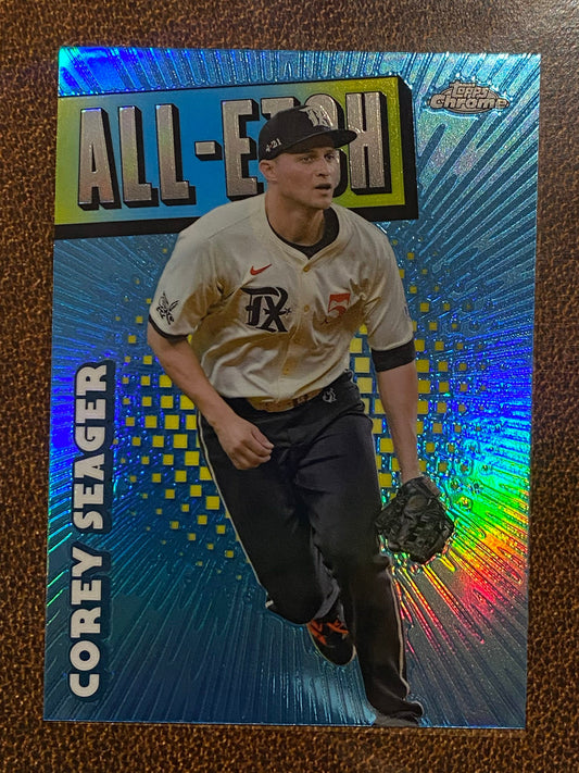 Corey Seager - 2025 Topps Chrome - All Etch - Rangers