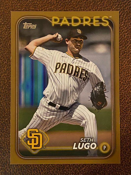 Seth Lugo - 2024 Topps Series 1 - Gold /2024 - Padres