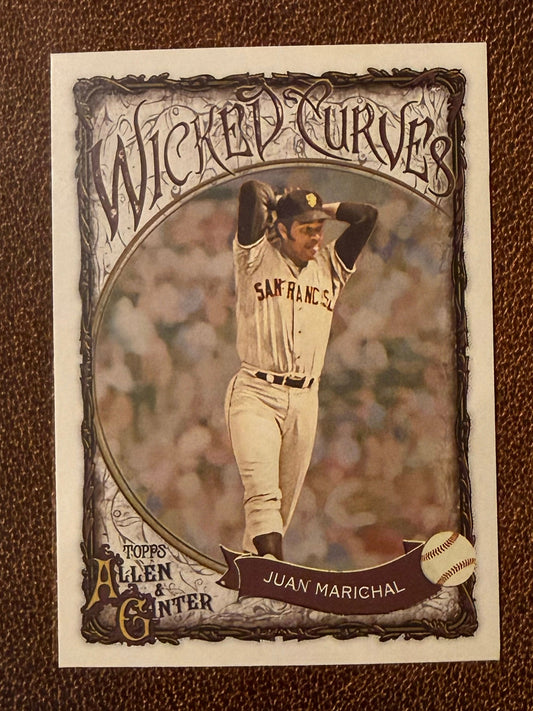 Juan Marichal - 2025 Allen & Ginter - Wicked Curves - Giants