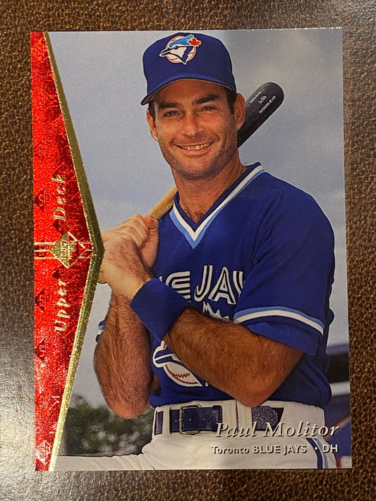 Paul Molitor - 1995 Upper Deck SP - Base - Blue Jays