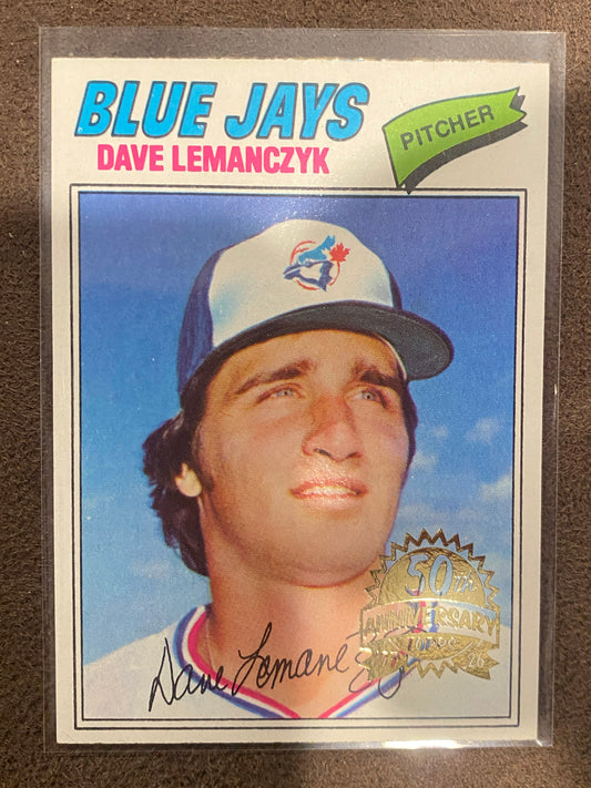 Dave Lemanczyk - 2026 Topps Heritage - 1977 Original Buyback - Blue Jays
