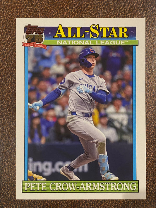 Pete Crow Armstrong - 2026 Topps Series 2 - 1991 Topps All Stars - Cubs