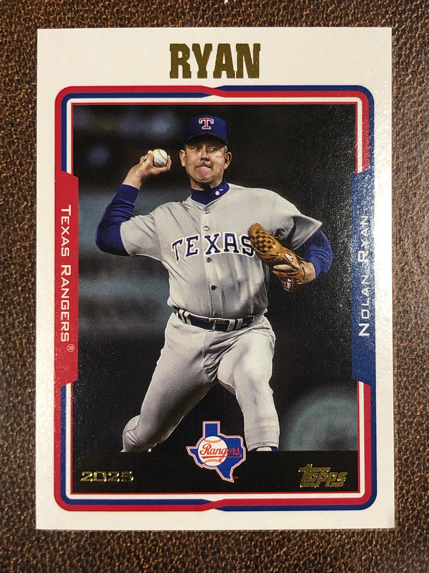 Nolan Ryan - 2025 Topps Archives - Base - Rangers
