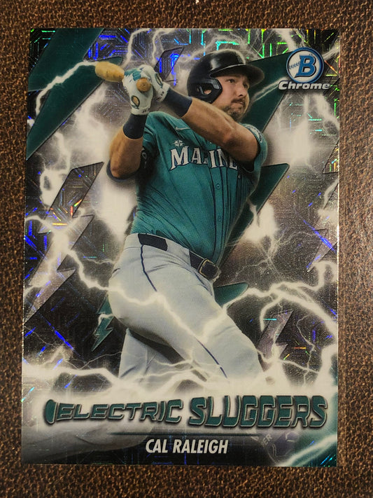 Cal Raleigh - 2026 Bowman - Electric Sluggers MOJO - Mariners