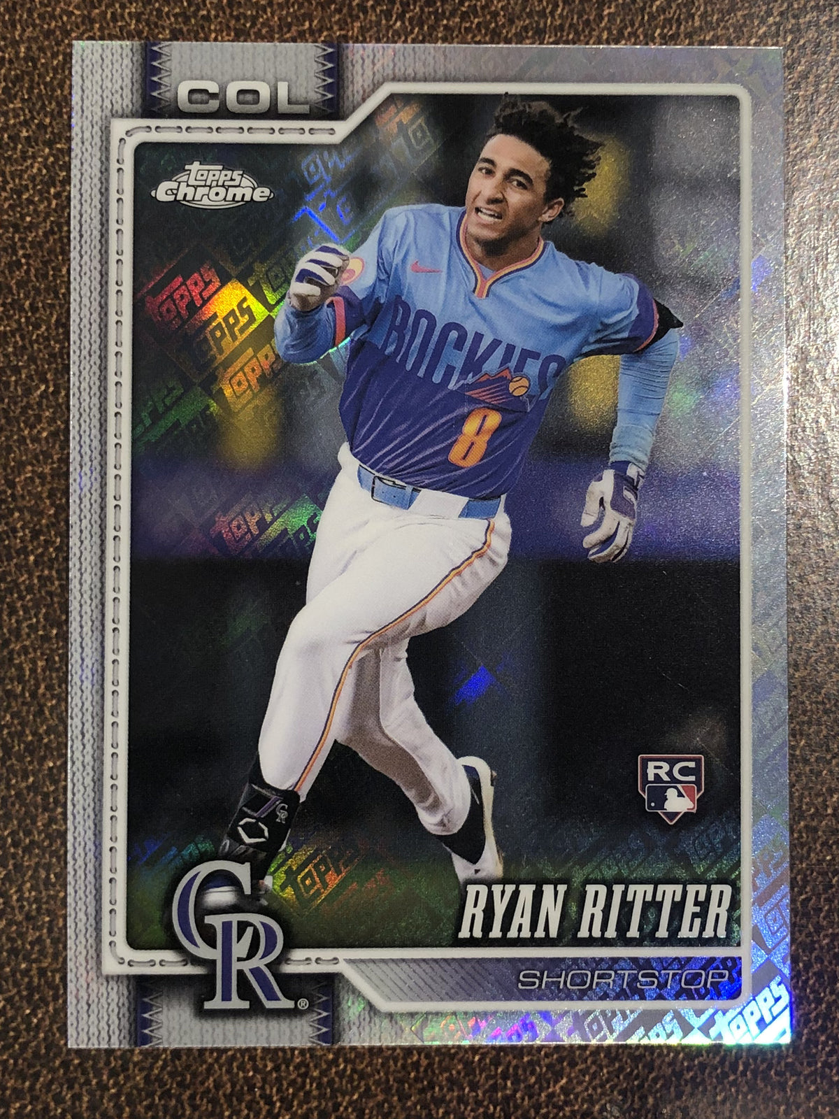 Ryan Ritter - 2026 Topps Chrome - Fanatics Topps Foil - Rockies