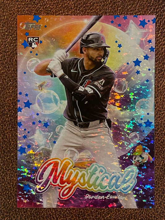 Jordan Lawlar - 2024 Topps Update - Mystical BLUE - Diamondbacks