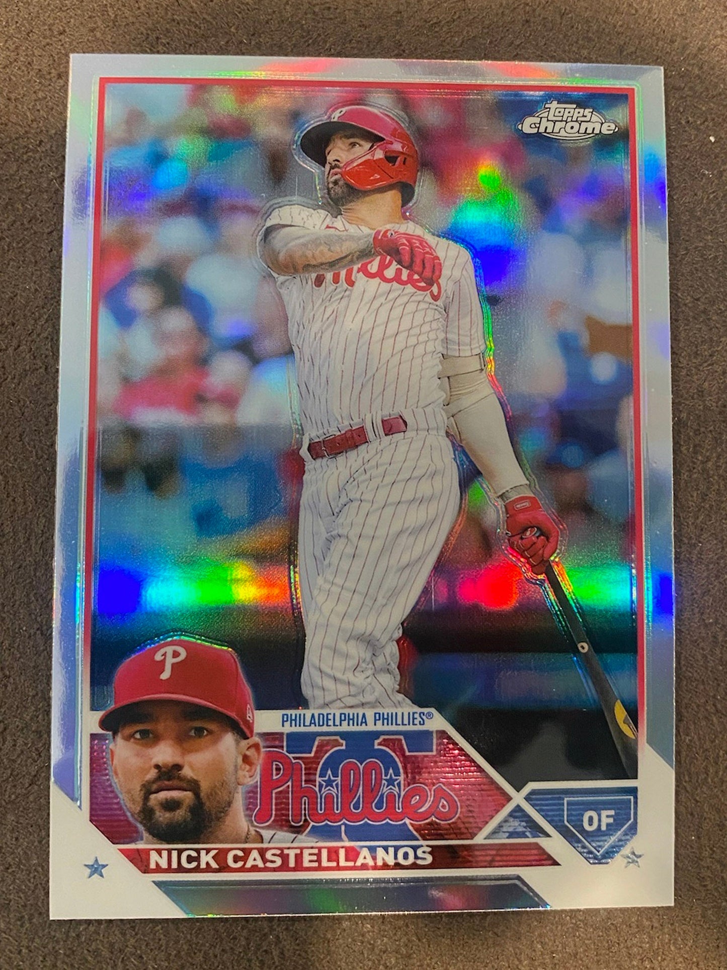 Nick Castellanos - 2023 Topps Chrome - Refractors - Phillies