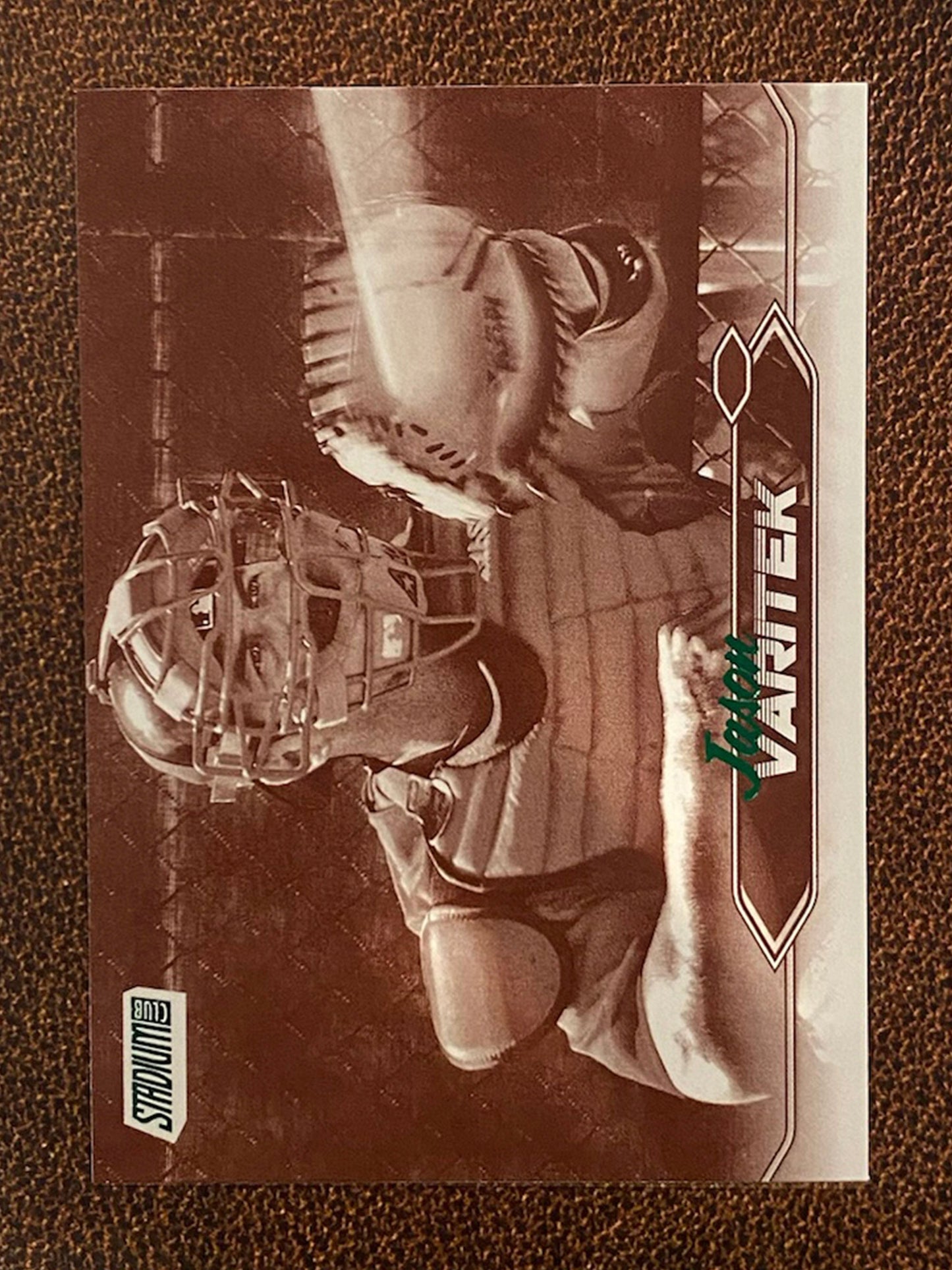 Jason Varitek - 2024 Topps Stadium Club - Sepia - Red Sox