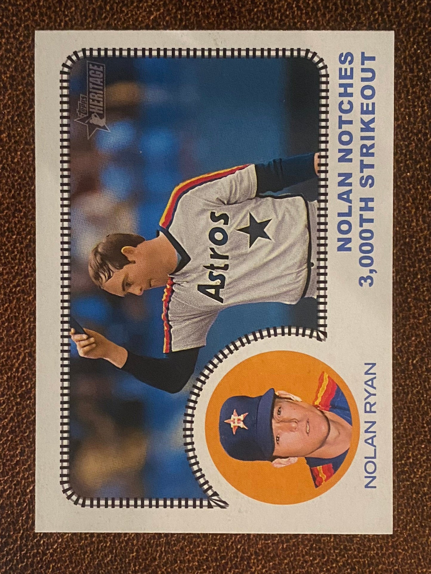 Nolan Ryan - 2022 Topps Heritage High Number - All Aboard (AA-7) - Astros