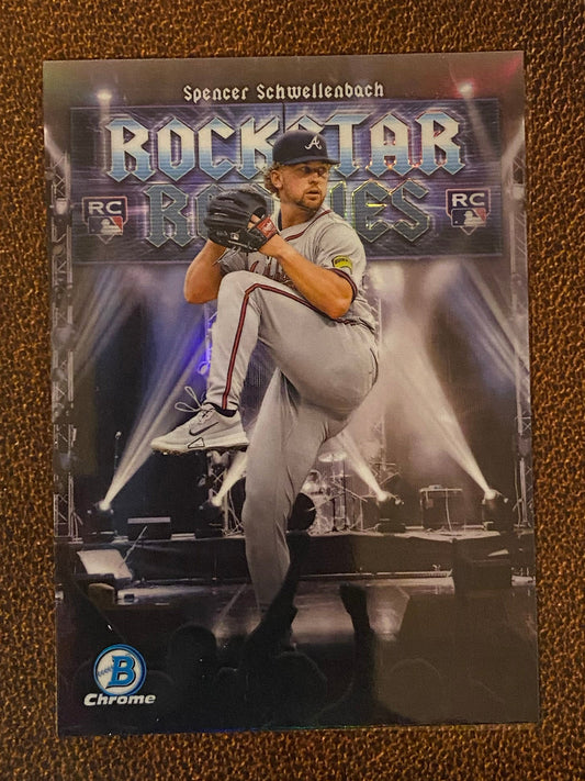 Spencer Schwellenbach - 2025 Bowman - Rockstar Rookies - Braves