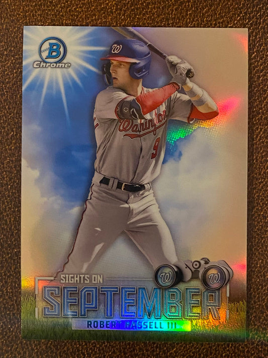 Robert Hassell III - 2023 Bowman - Sights on September - Nationals