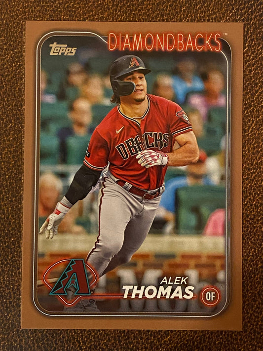 Alek Thomas - 2024 Topps Series 1 - Gold /2024 - Diamondbacks