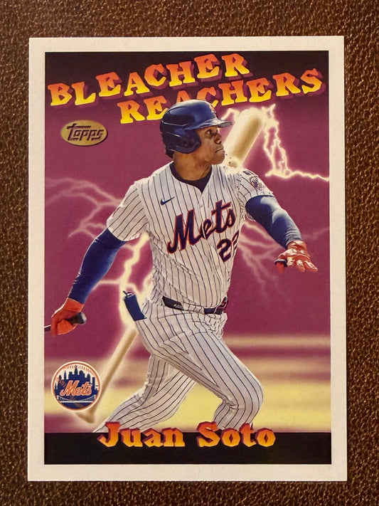 Juan Soto - 2025 Topps Update - Bleacher Reachers Insert - Mets