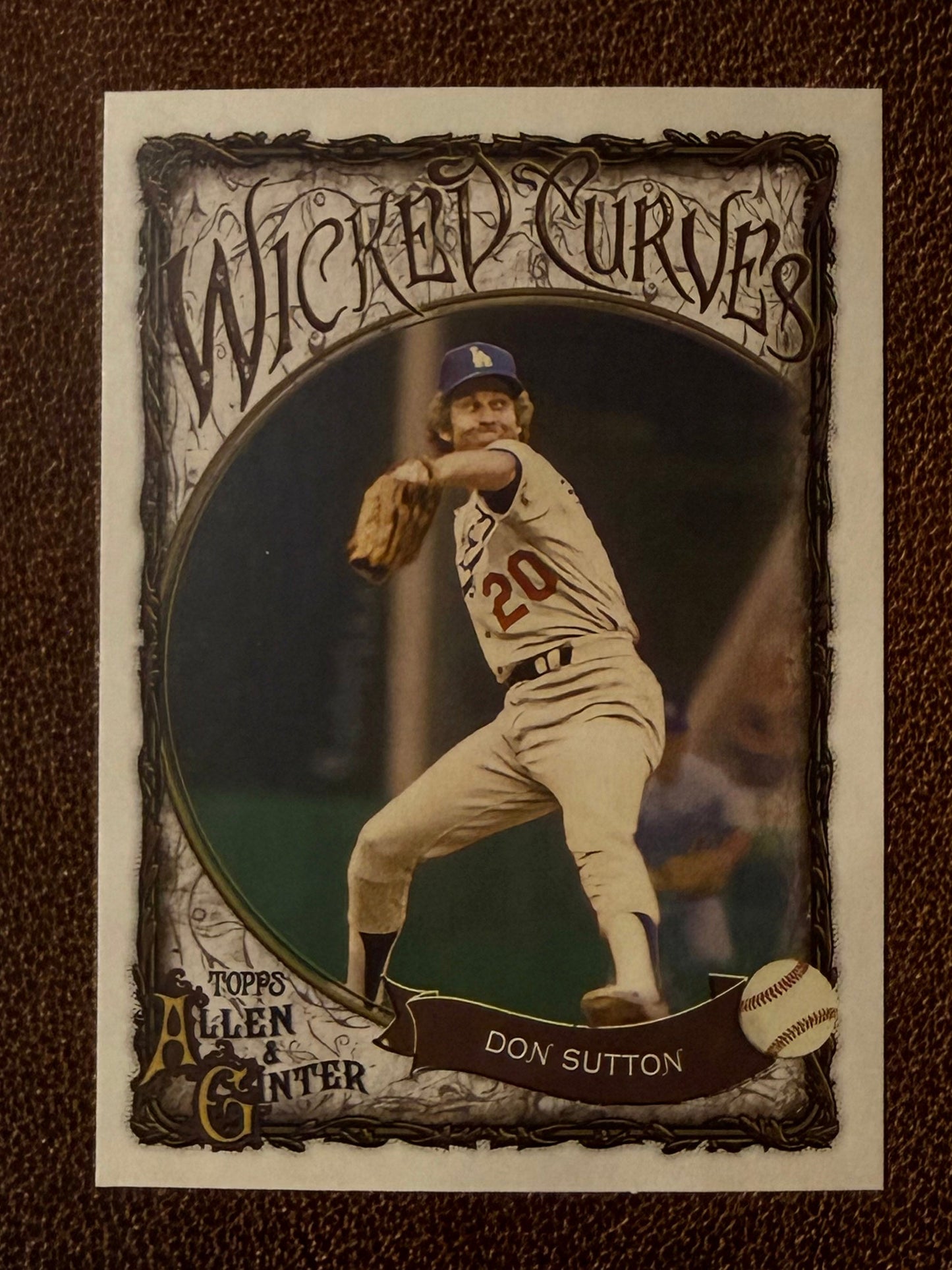 Don Sutton - 2025 Allen & Ginter - Wicked Curves - Dodgers