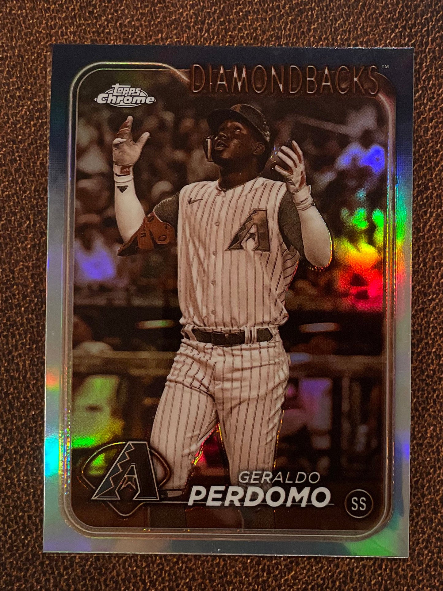 Geraldo Perdomo - 2024 Topps Chrome - Sepia Refractor - Diamondbacks