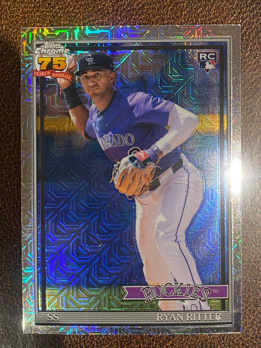 Ryan Ritter - 2026 Topps Series 1 - Mojo Refractor - Rockies