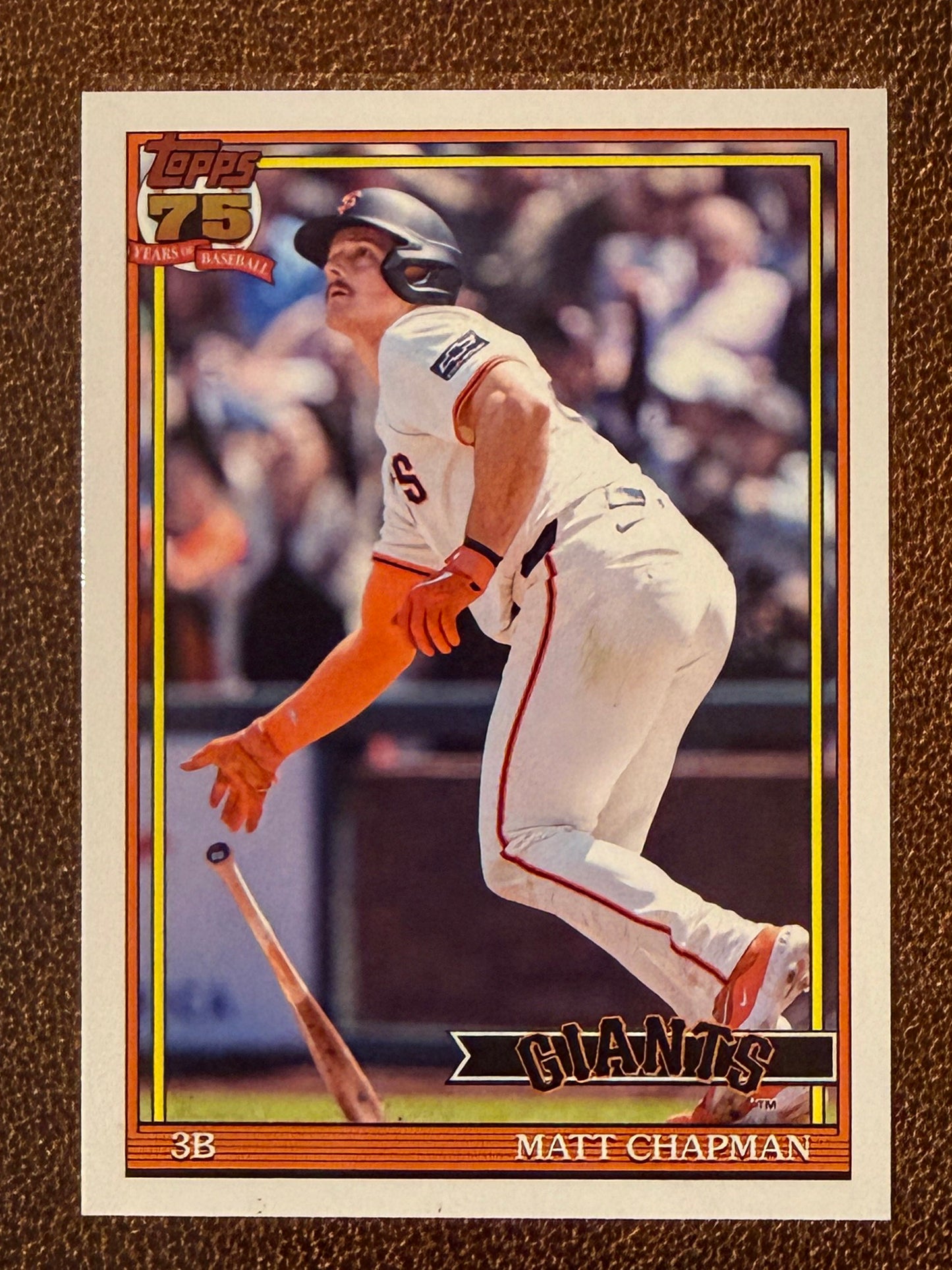 Matt Chapman - 2026 Topps Series 1 - 1991 Insert - Giants
