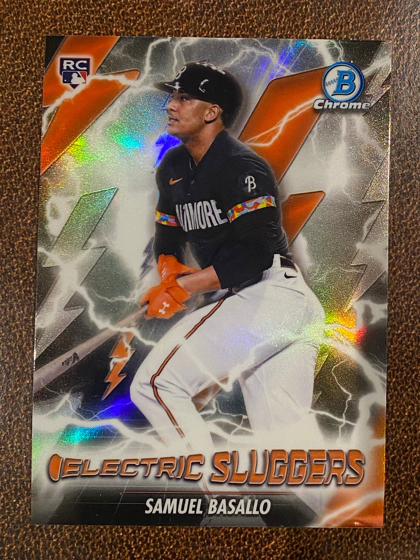Samuel Basallo - 2026 Bowman - Electric Sluggers Insert - Orioles