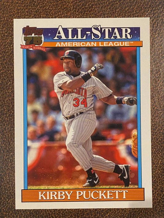 Kirby Puckett - 2026 Topps Series 2 - 1991 Topps All Stars - Twins