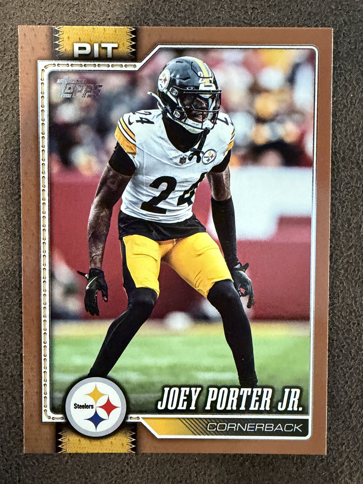 Joey Porter Jr. - 2026 Topps Flagship - GOLD /2026 - Steelers
