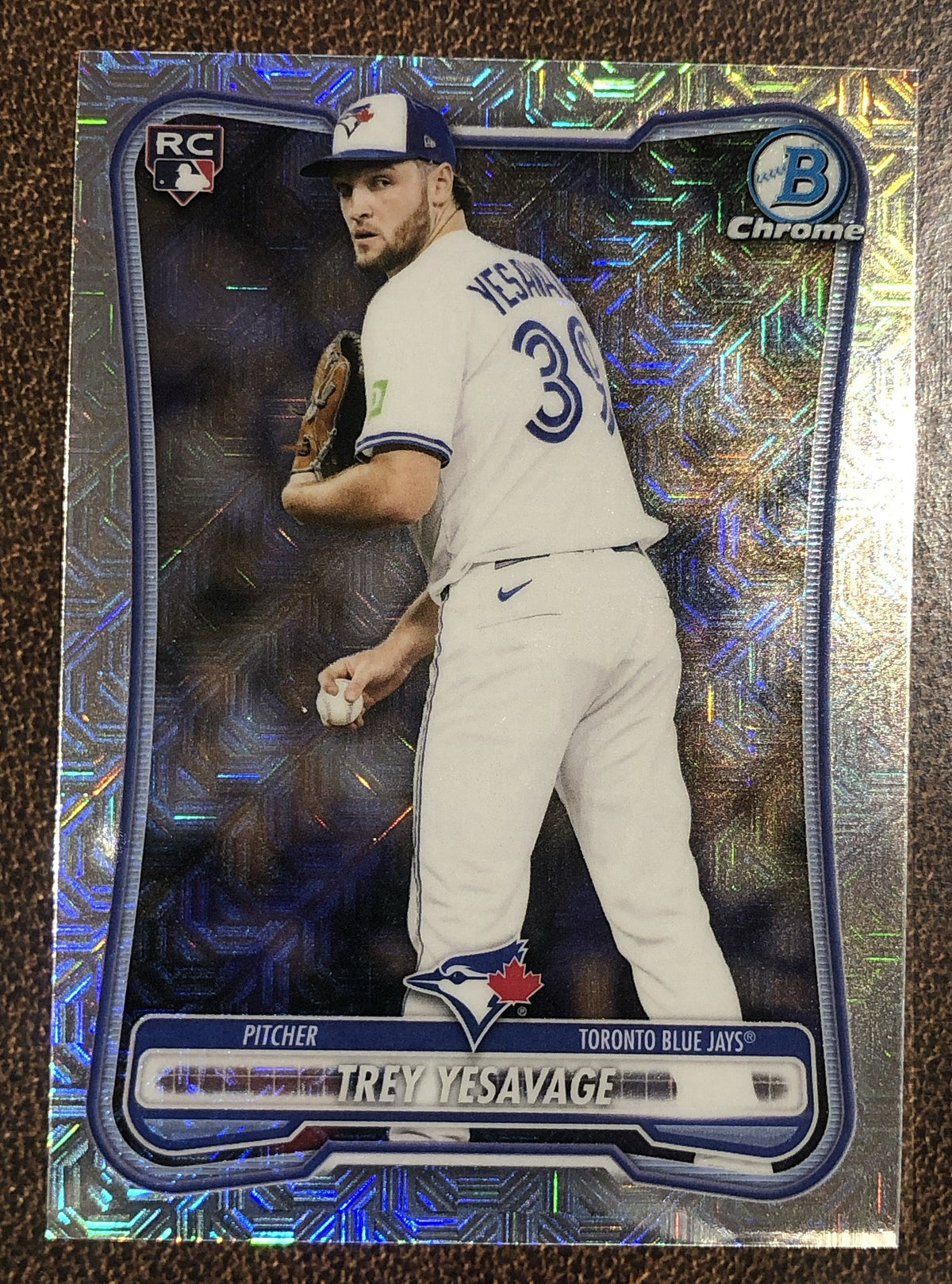 Trey Yesavage - 2026 Bowman Chrome - Rookie MOJO - Blue Jays