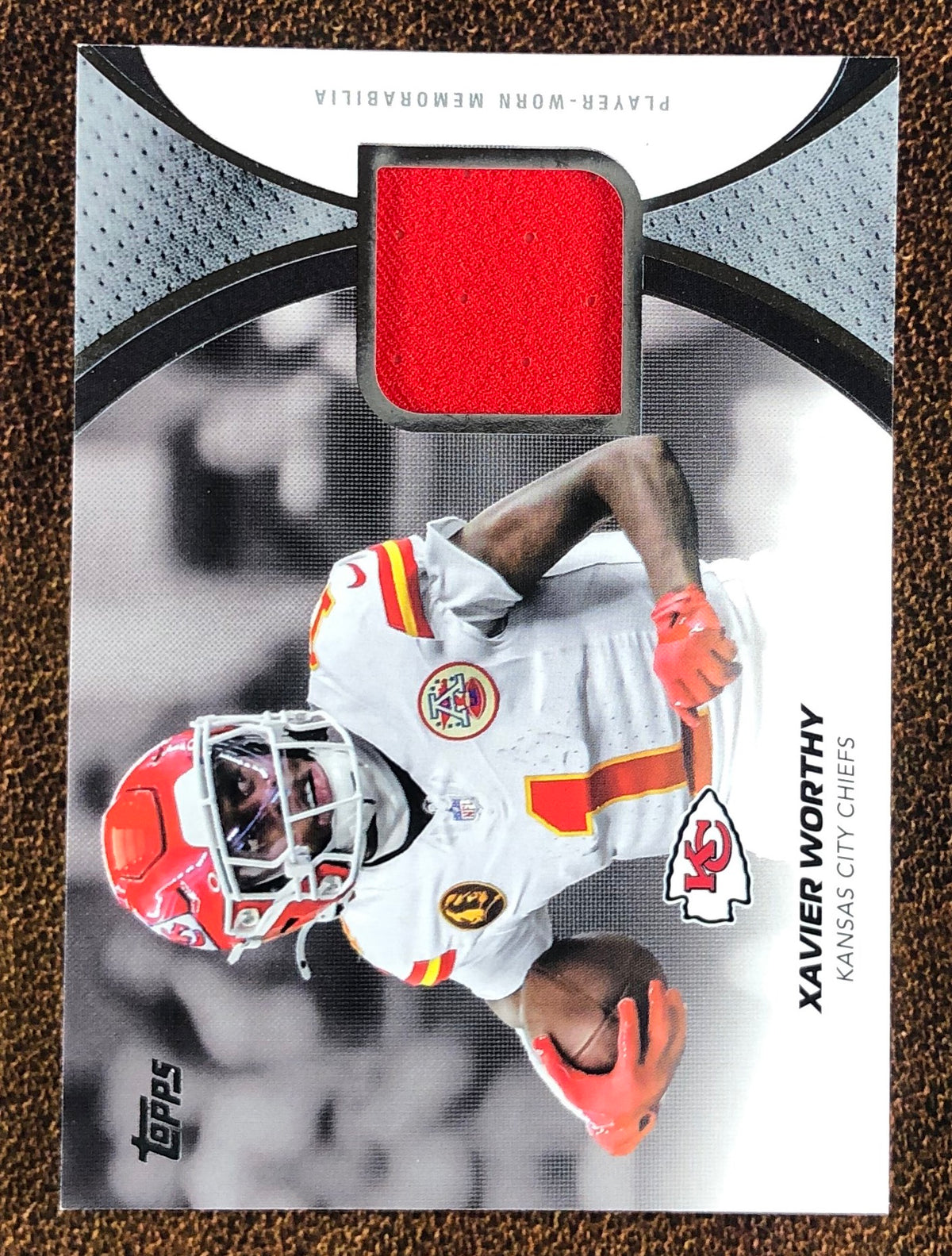 Xavier Worthy - 2026 Topps Flagship - NFL Material RELIC - Chiefs