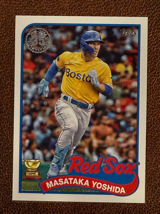 Masataka Yoshida - 2024 Topps Series 1 - 1989 Insert - Red Sox