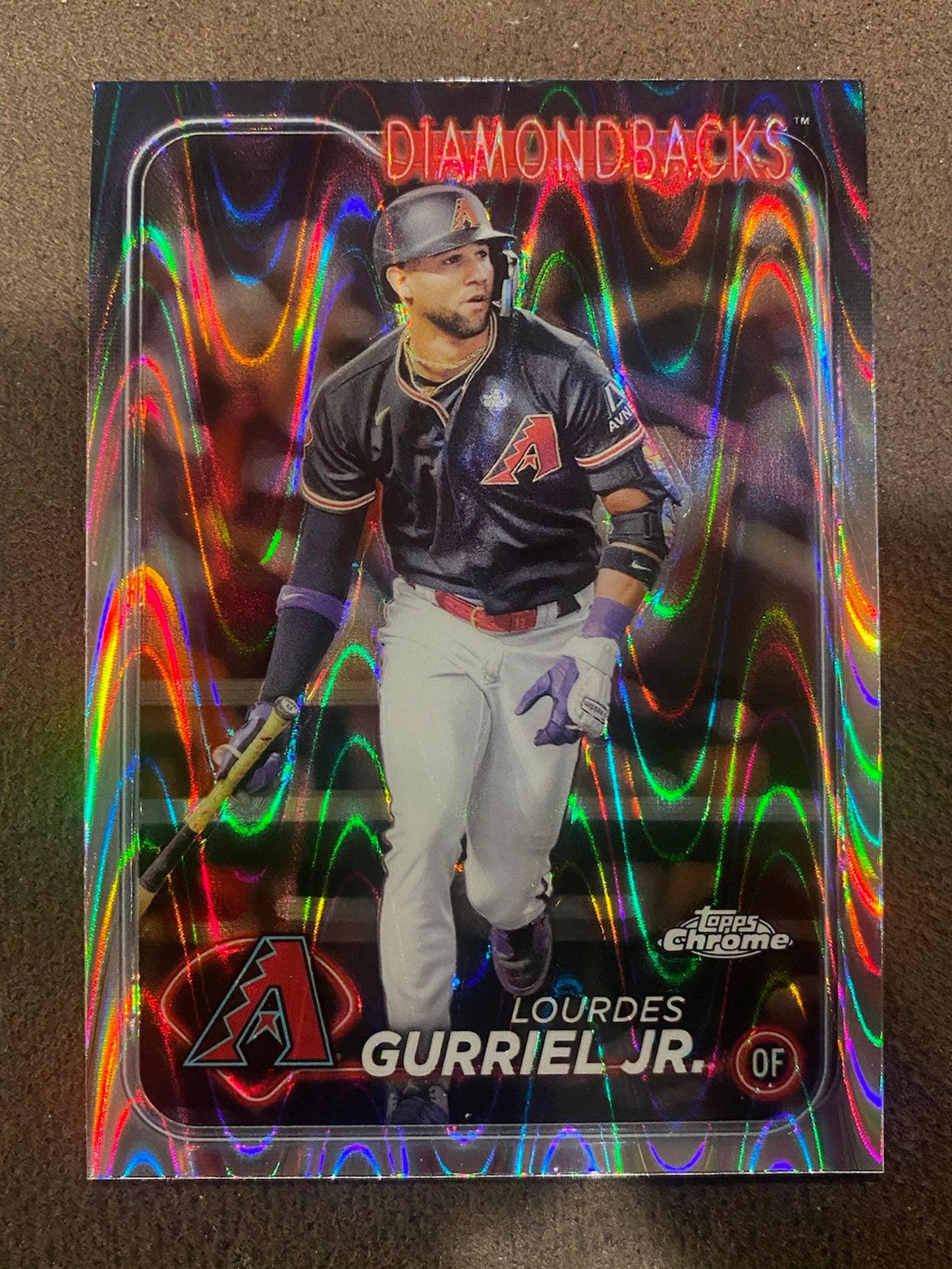 Lourdes Gurriel Jr. - 2024 Topps Chrome - Raywave Refractor - Diamondbacks