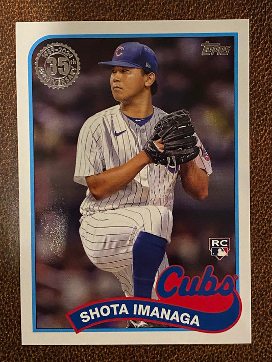 Shota Imanaga - 2024 Topps Series 2 - 1989 Insert - Cubs