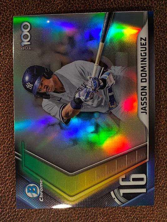 Jasson Dominguez - 2022 Bowman - Top 100 - Yankees