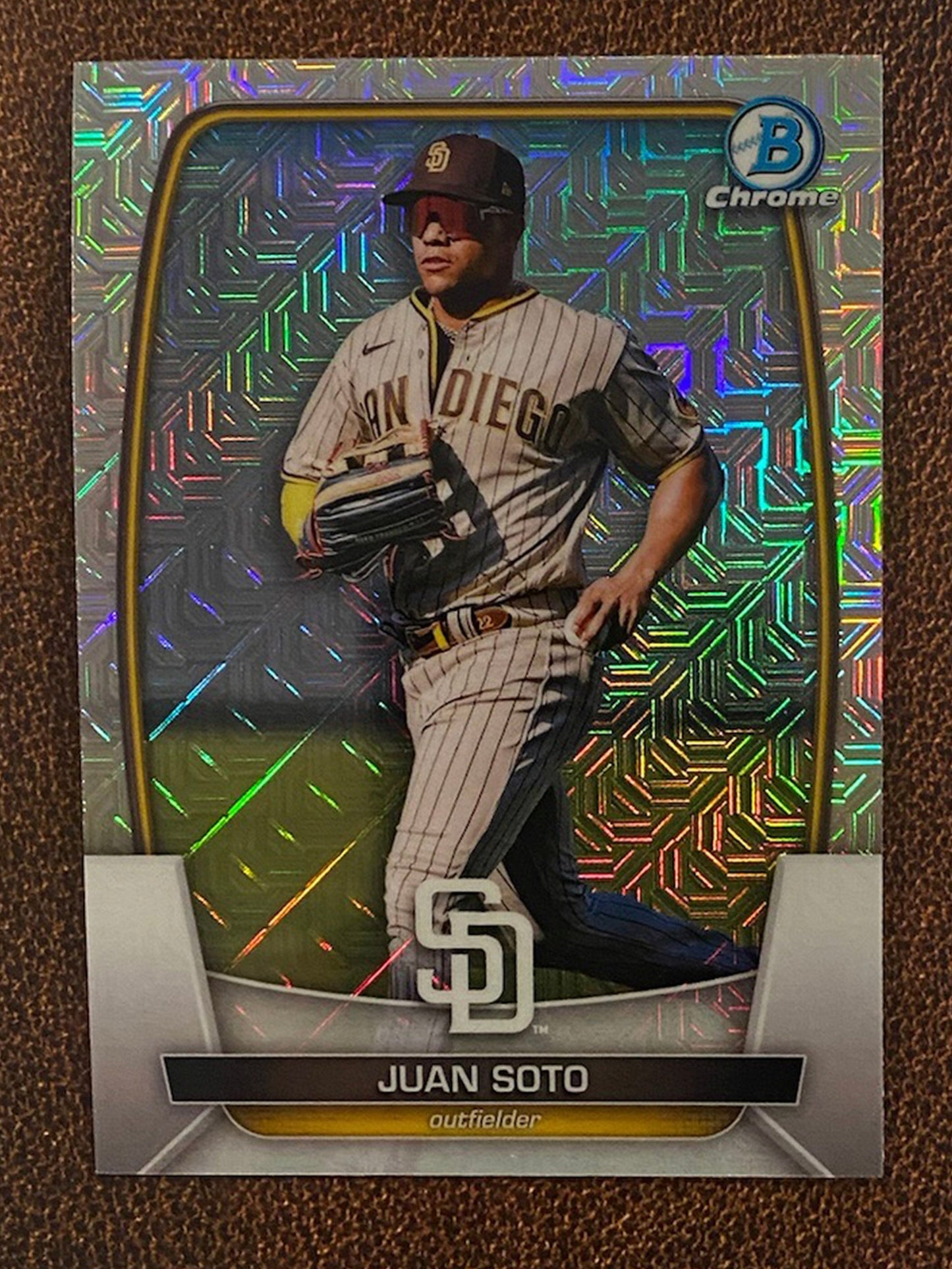 Juan Soto - 2023 Bowman - Mega Box Mojo Refractor - Padres